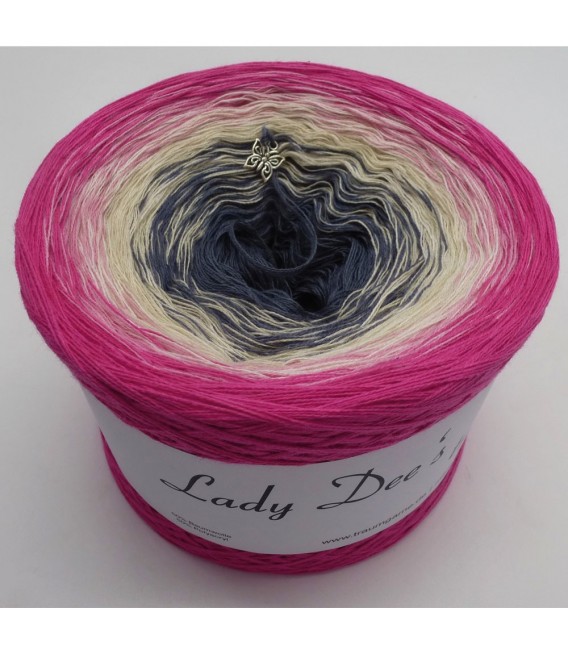 Wilder Mohn (Wild poppy) - 4 ply gradient yarn - image 2