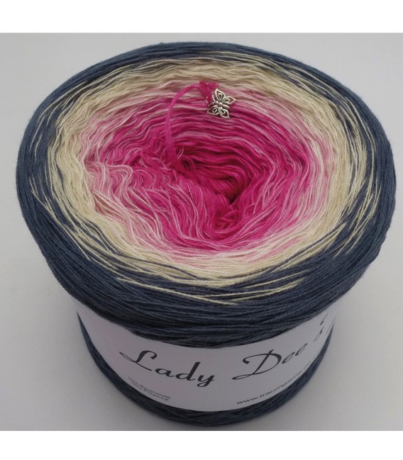 Wilder Mohn (Wild poppy) - 4 ply gradient yarn - image 4