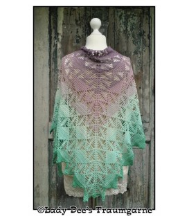 Dream Catcher - crochet pattern - shawl