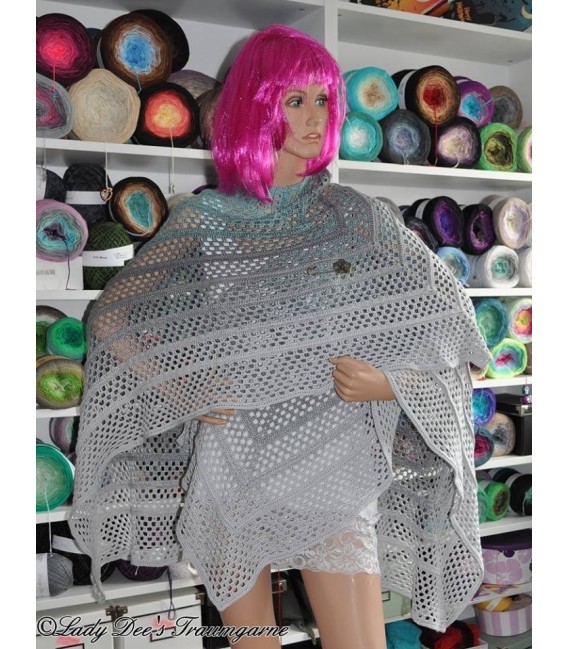 modèle de crochet poncho "Silhouette" de Tanja Schuster - photo 12