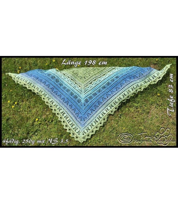 Crochet Pattern shawl "Windspiel" by Tanja Schuster - image 4