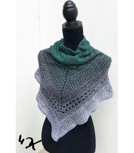 Crochet Pattern shawl "Beste Freunde" by Ursula Deppe-Krieger - image 1