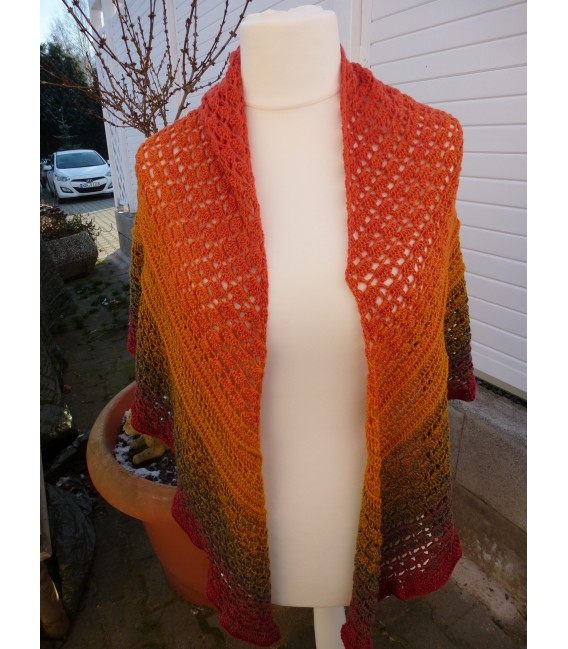 Crochet Pattern shawl "Forever" by Ramona Pall - image 4