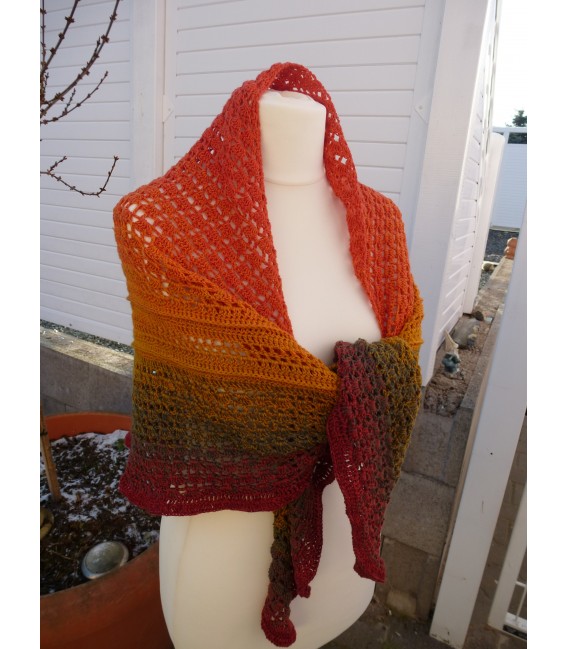 Crochet Pattern shawl "Forever" by Ramona Pall - image 5