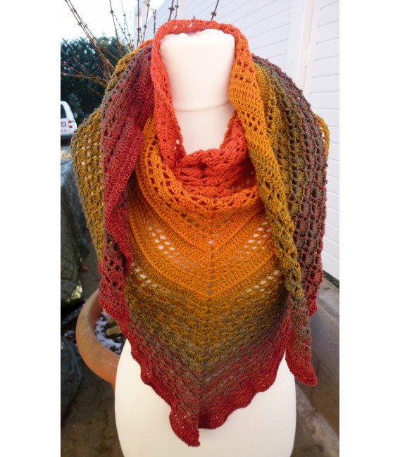 Crochet Pattern shawl "Forever" by Ramona Pall - image 6