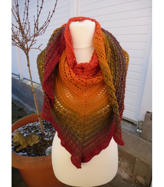 Crochet Pattern shawl "Forever" by Ramona Pall - image 7