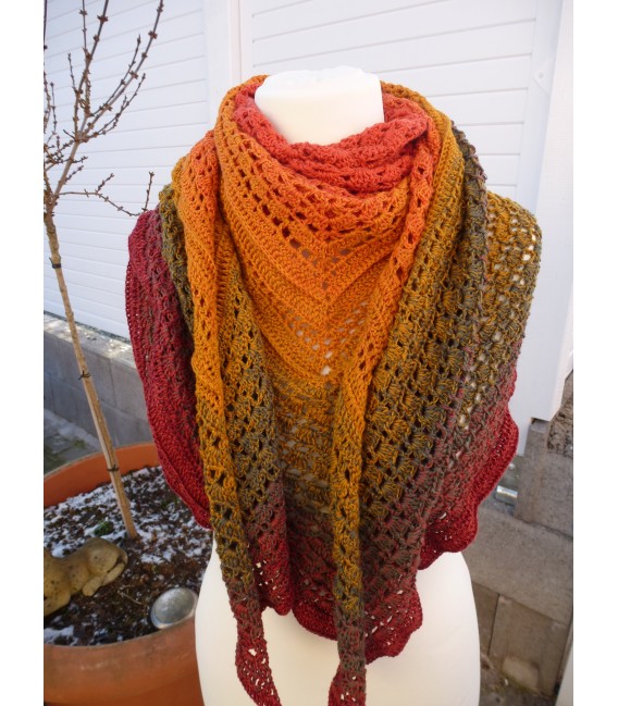 Crochet Pattern shawl "Forever" by Ramona Pall - image 8