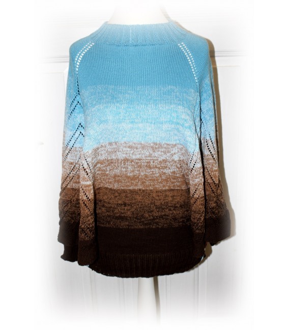 Knitting Pattern poncho "Nothing'n all" by Maike Ohlig - image 4