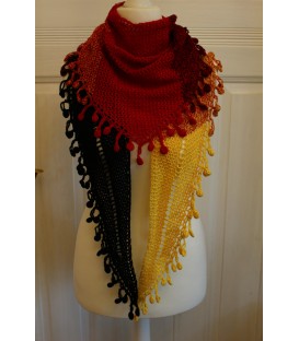 Crochet Pattern shawl "Victory" by Maike Ohlig - image 1