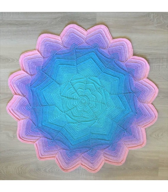 Baby Blue - 4 ply gradient yarn - image 1