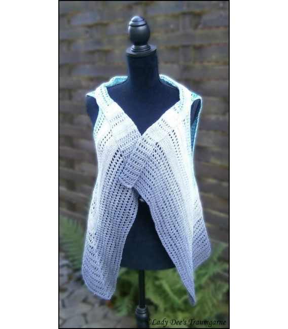 Crochet Pattern vest - jacket "Don't Stop" by Ursula Deppe-Krieger - image 3