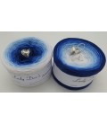 Blue Rain - 4 ply gradient yarn