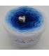 Blue Rain (Pluie bleue) - 4 fils de gradient filamenteux - Photo 4 ...