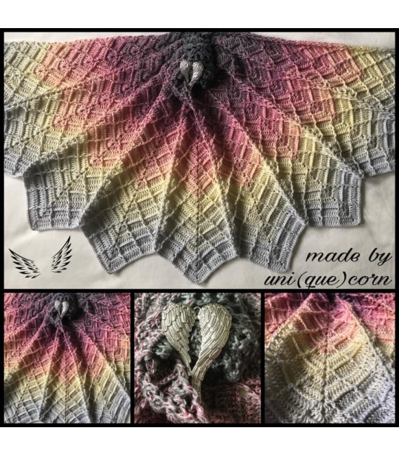 Oase der Schutzengel - Oasis of the Guardian Angels - 4-ply gradient yarn image 4