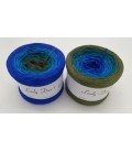 Blue Bird - 4 ply gradient yarn