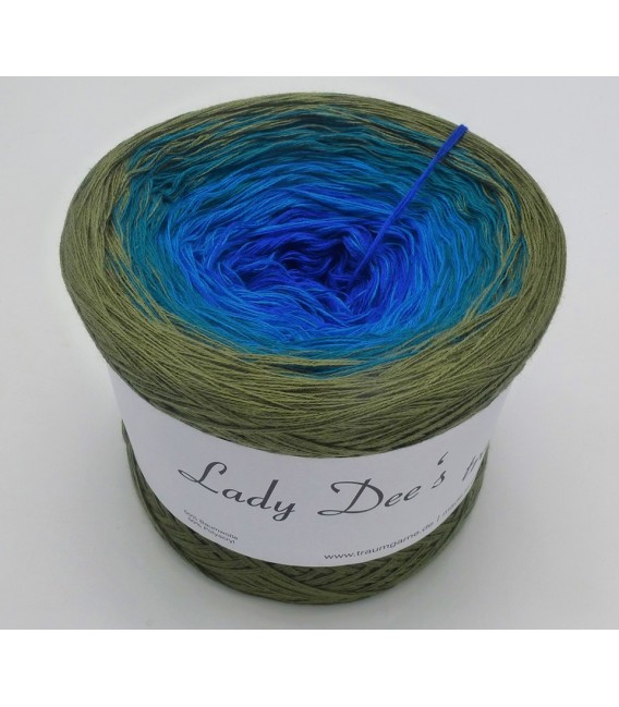 Blue Bird- 4 ply gradient yarn - image 4