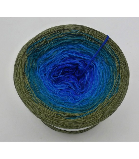 Blue Bird- 4 ply gradient yarn - image 5
