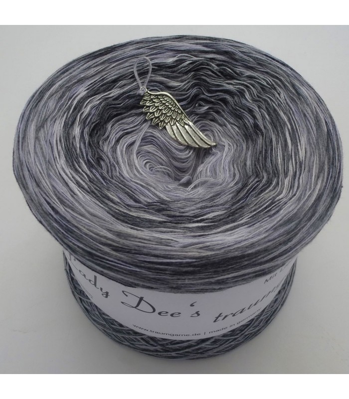 Black and White - 4 ply gradient yarn - Lady Dee´s Traumgarne Export