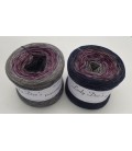 Dark Wine - 4 ply gradient yarn
