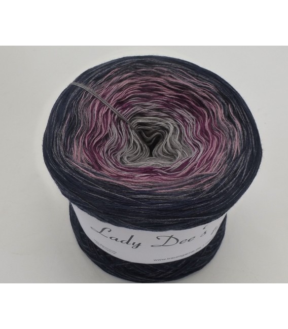 Dark Wine - 4 ply gradient yarn - image 4