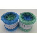 Blue Grass - 4 ply gradient yarn