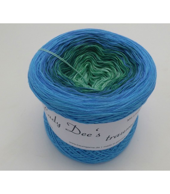 Blue Grass - 4 ply gradient yarn - image 2