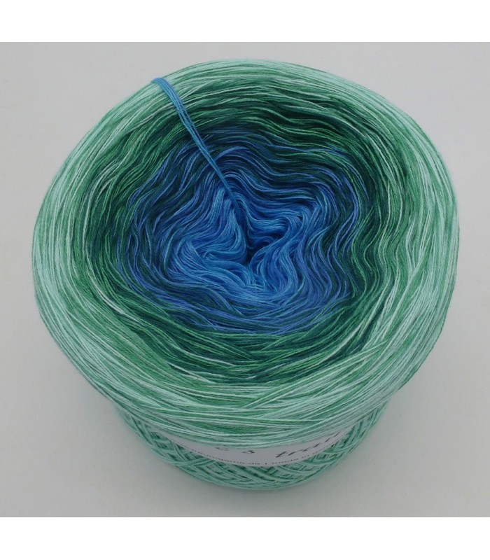 Lace Yarn - green melted - Lady Dee´s Traumgarne Export