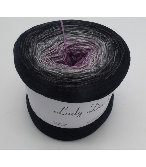Dunkle Schönheit (Dark beauty) - Interior color of your choice - 4 ply gradient yarn - image 3