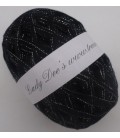 Glitter yarn without gradient